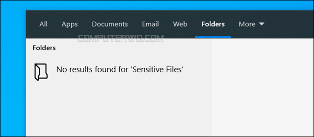 إخفاء ملفات أو مجلدات محددة من نتائج البحث في ويندوز 10 hide-files-from-windows-search Annotation%2B2020-03-15%2B202807