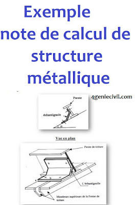 Note de calcul de charpente métallique