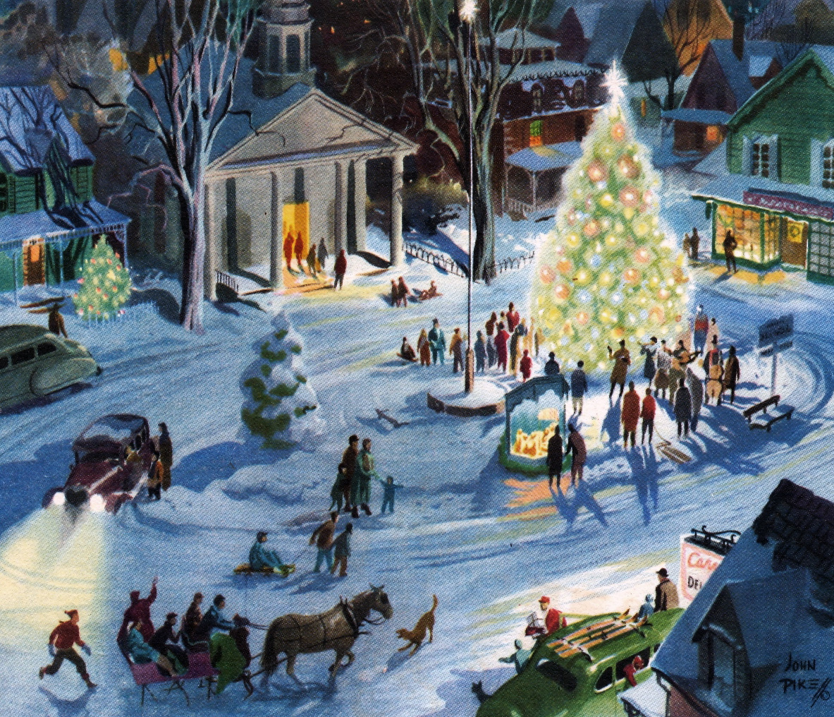 The Woodstock History Blog Woodstock's First Christmas Eve