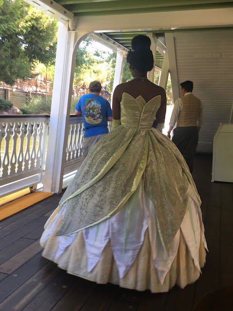 Princess Tiana on the Mark Twain Riverboat Disneyland