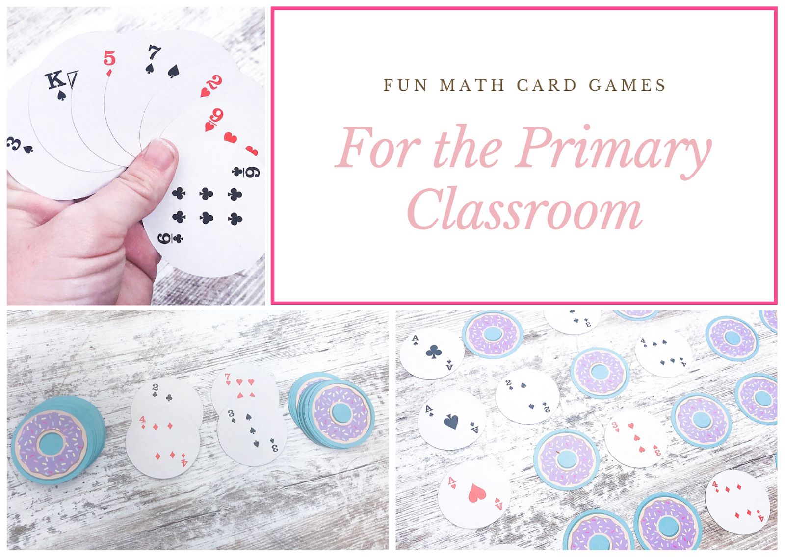 Fun Math Card Games for the Primary Classroom Conversations from the Classroom