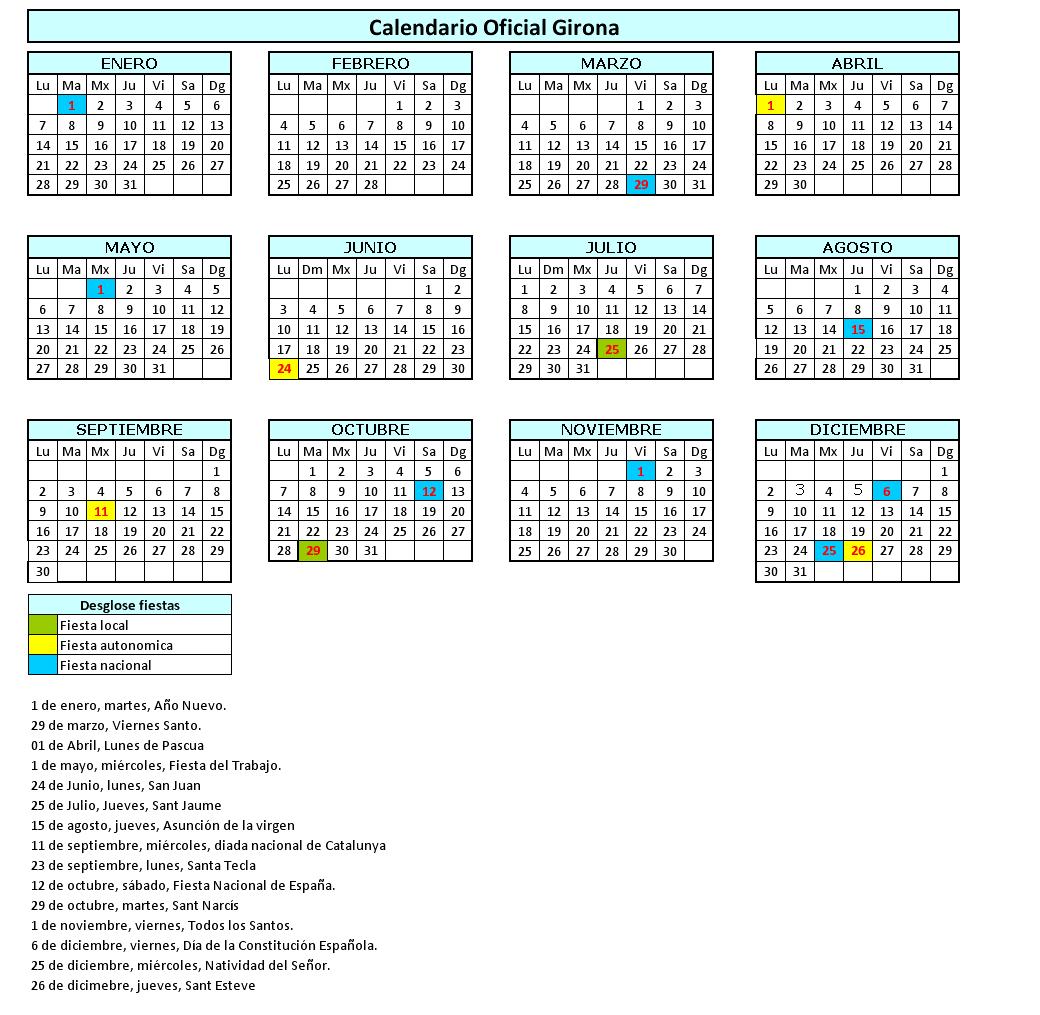 Calendario 2024 Girona Latest Perfect Popular Famous - New Orleans