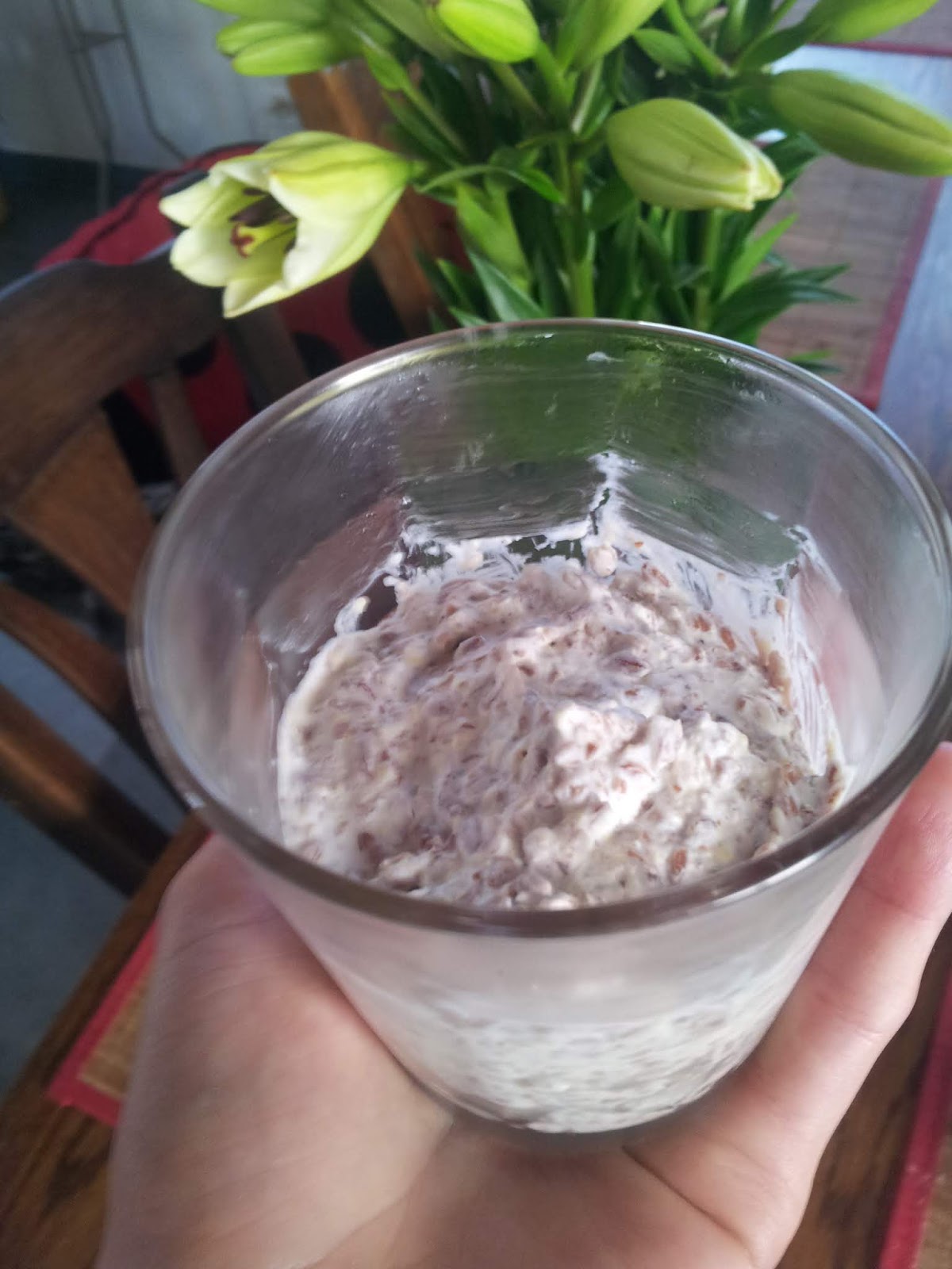 Pudding z siemienia lnianego