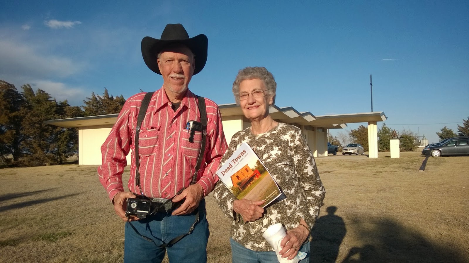 Dead towns of Kansas Cimarron Library's tour of Ravanna, Kansas March