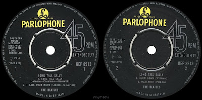 The BEATLES Illustrated Long Tall Sally · E.P U.K