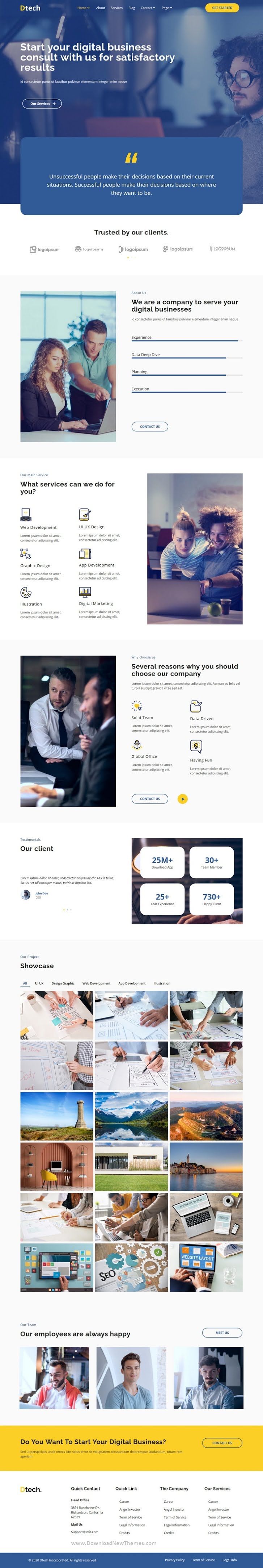 Business Services Elementor Template Kit