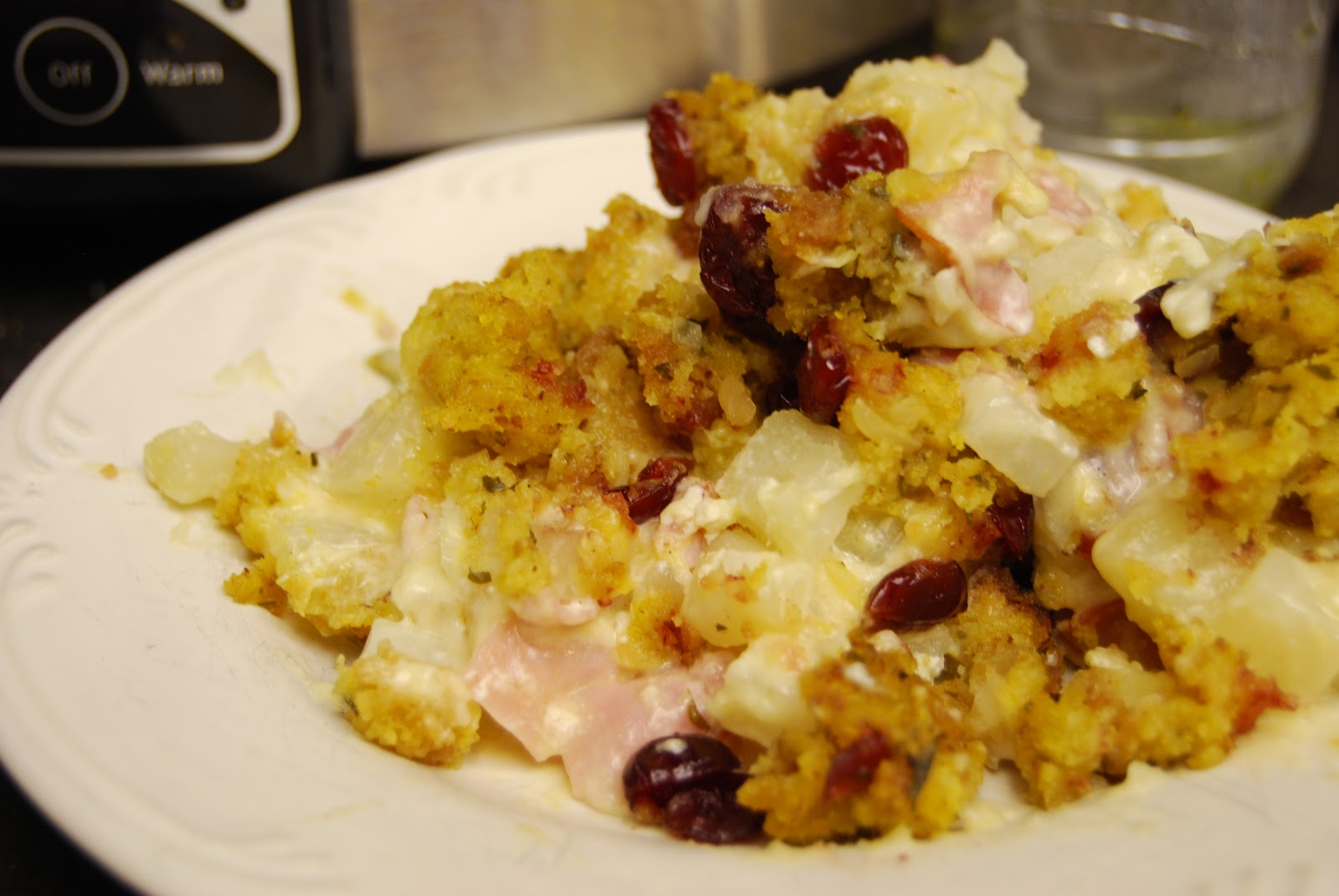 One Stone Lane: Ham and Potato Crock-Pot Casserole