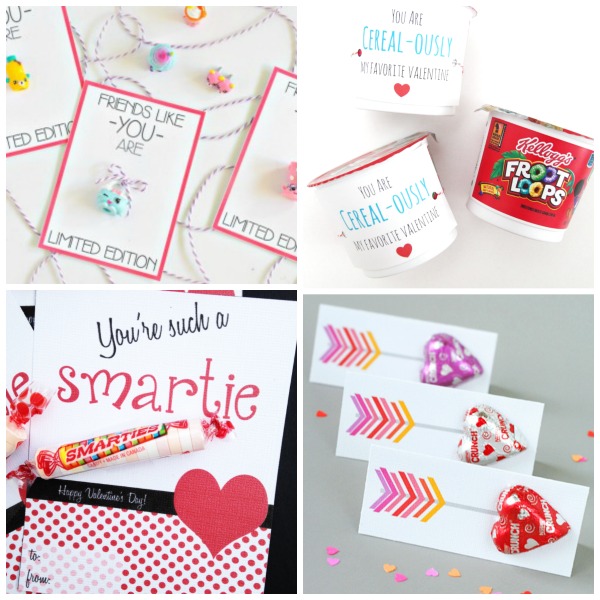 50+ FREE PRINTABLE VALENTINES FOR KIDS!  Why buy what you can "make?"  These are awesome!  #valentinesforkids #freeprintablevalentines #valentinescraftsforkids