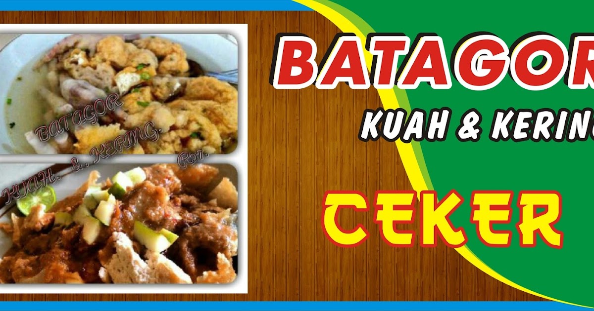 Spanduk Untuk Batagor gambar contoh banners