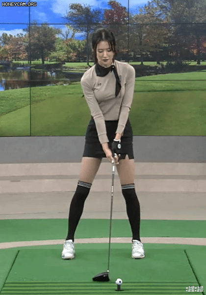 박기량 골프 스윙 - 꾸르