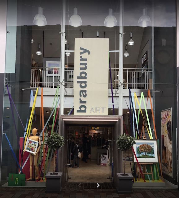 Demos at Bradbury Art Store, Belfast Free Craft Tutorial