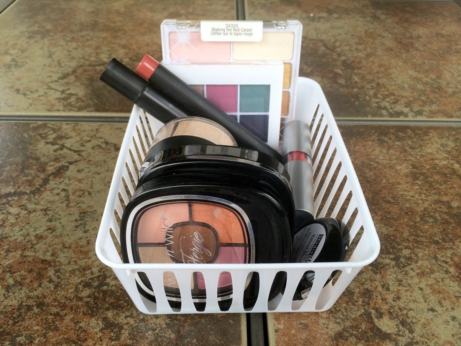 five sixteenths blog: Weekly Make Up Basket #1