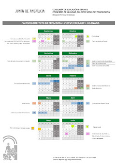 Calendario Escolar 2020/2021