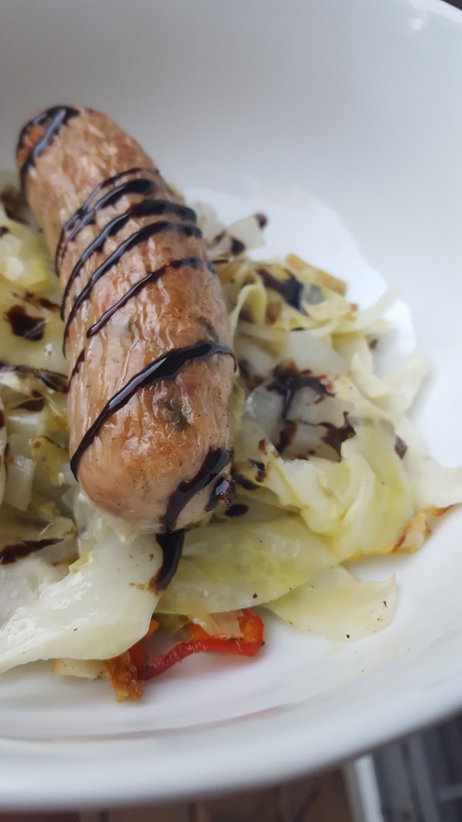 Roasted Italian Sausage and Cabbage Sheetpan Supper Chef Jen