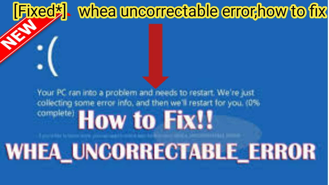 Whea Uncorrectable Error 7 Ways To Fix It www.vrogue.co