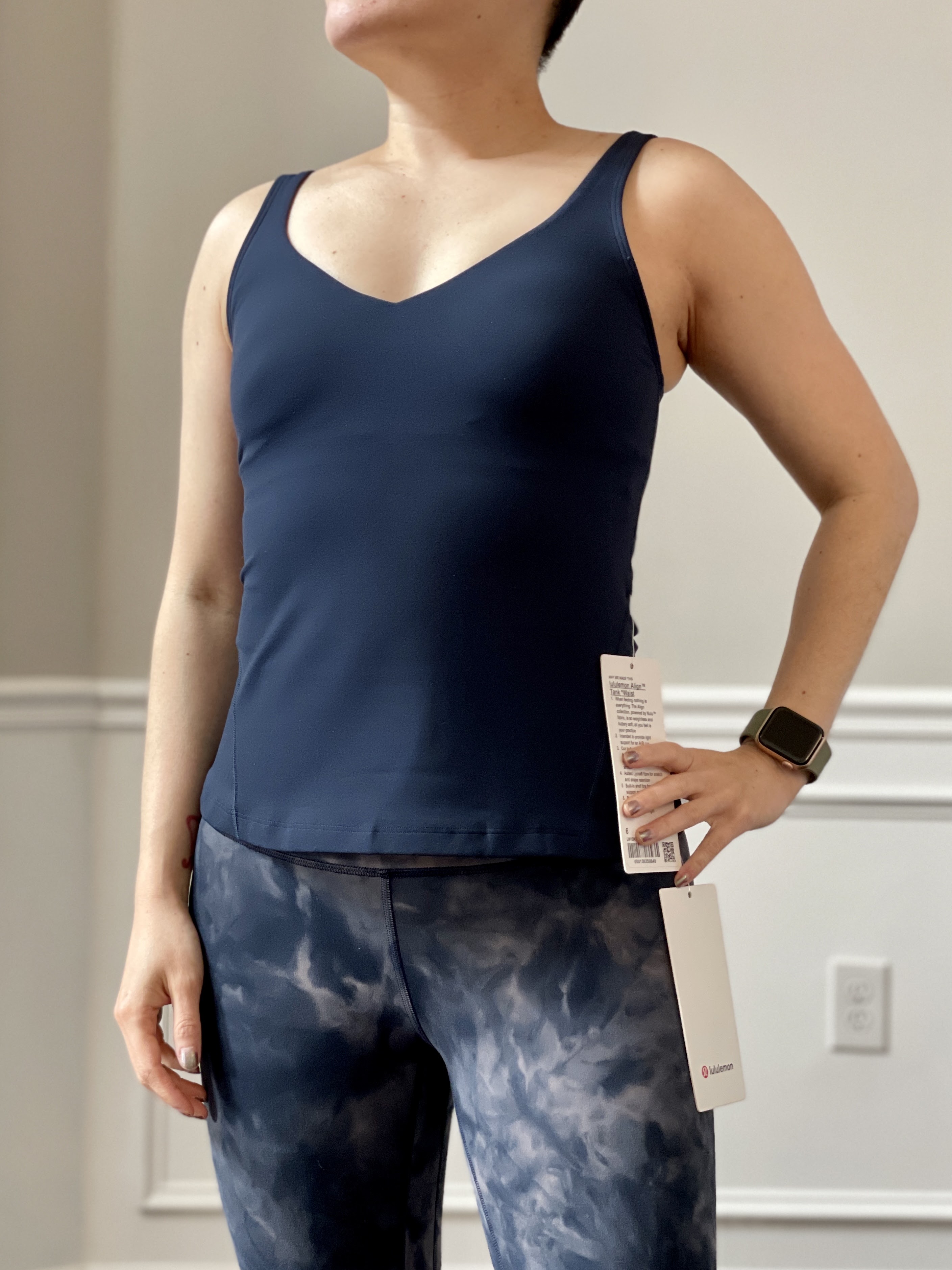Lululemon Align Tank size 8 Soft cranberry was never released in the US