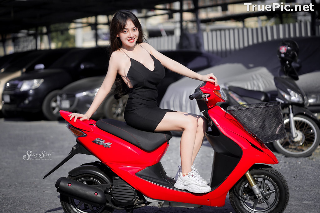 Image Thailand Model - จุ๊ปเปอร์ จุ๊ป - Sexy Black Car Girl - TruePic.net - Picture-31
