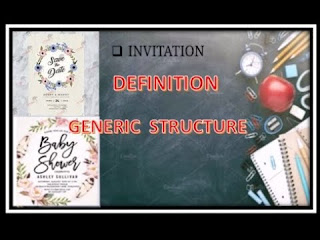 Mengenal Pengertian Invitation, Generic Structure dan Contoh Soal