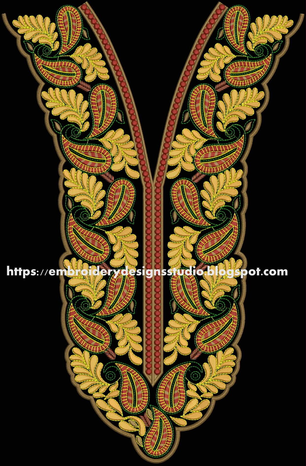 Embroidery Library NecklineFree Download Embroidery Designs
