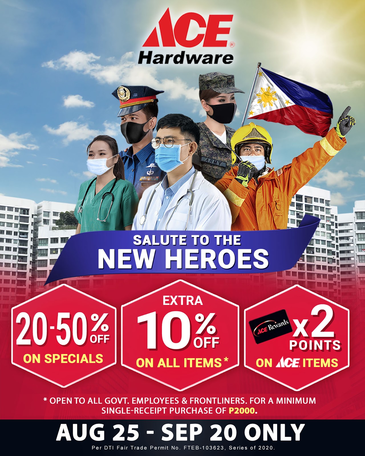 Manila Shopper Ace Hardware Heroes Day Sale AugSept 2020