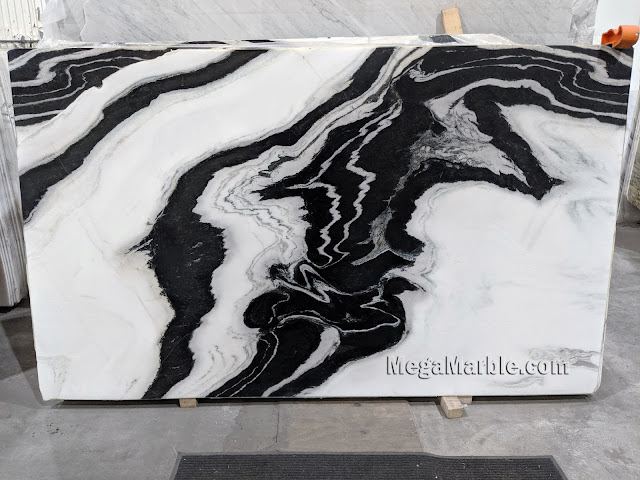 Panda White Marble Slabs