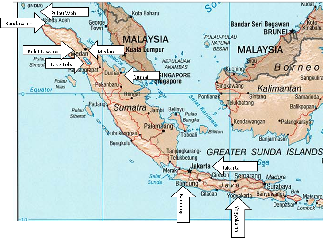 Малаккский пролив карта