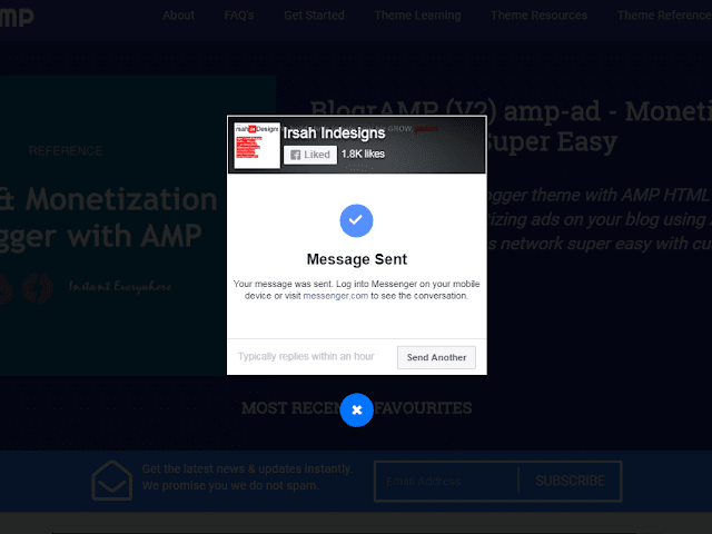 facebook messenger live chatbox for amp html blogger themes blogr reasons to live template