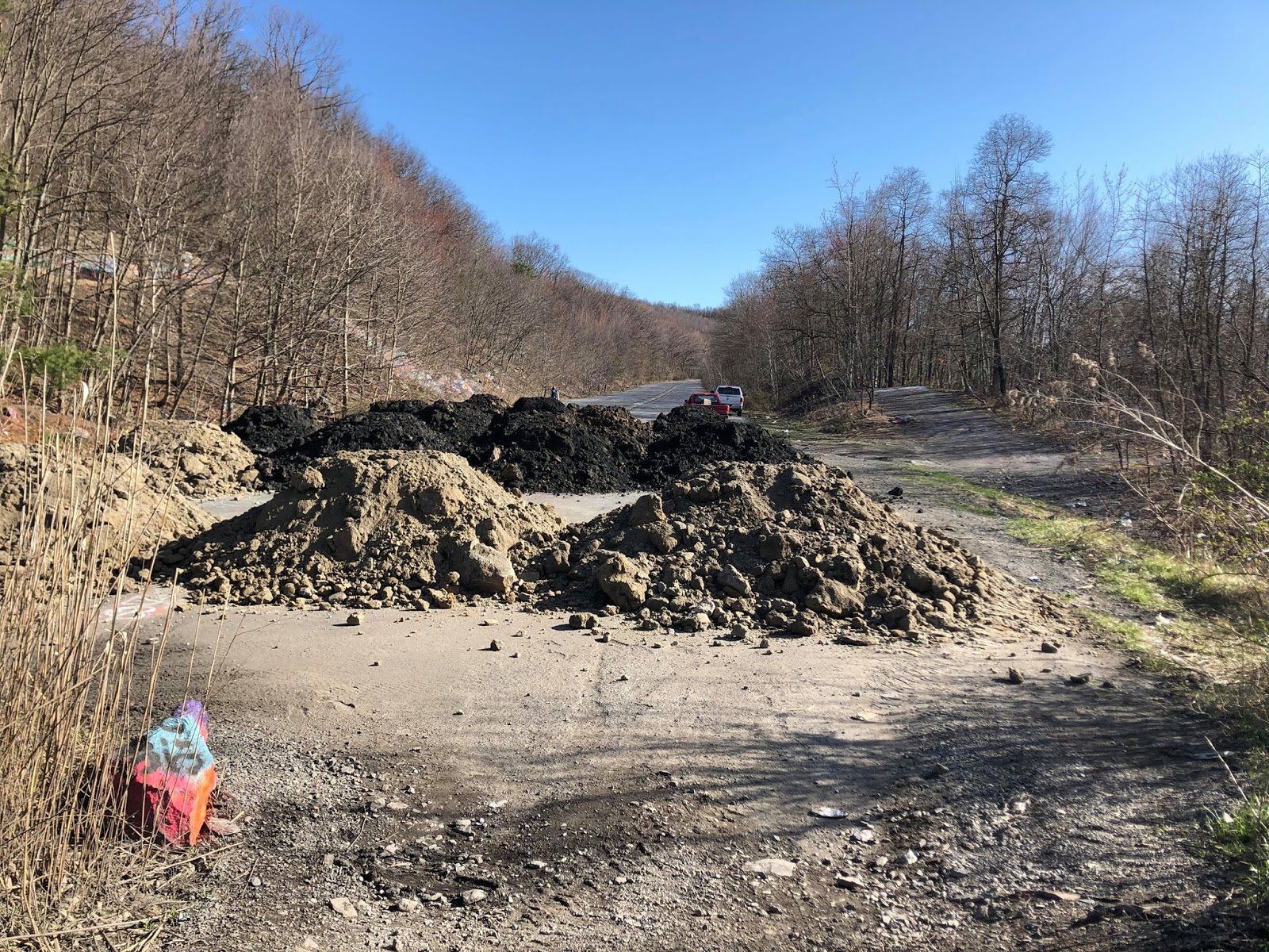 Skook News Graffiti Highway To Be Covered With Dirt Trees And Grass