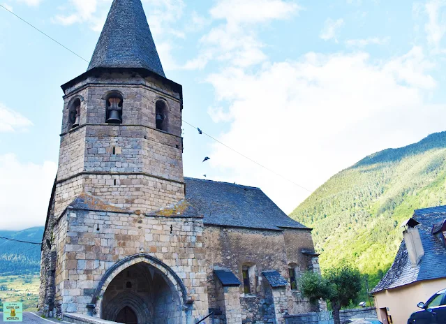 Iglesia de Gausac en la Val d'Aran