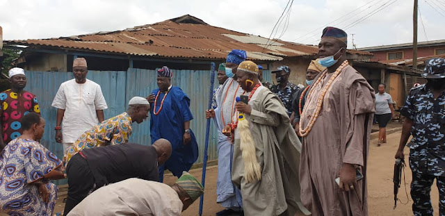 Olota, other Awori monarchs pay condolence visit to late Nasirudeen Deinde family - newsheadline247.com