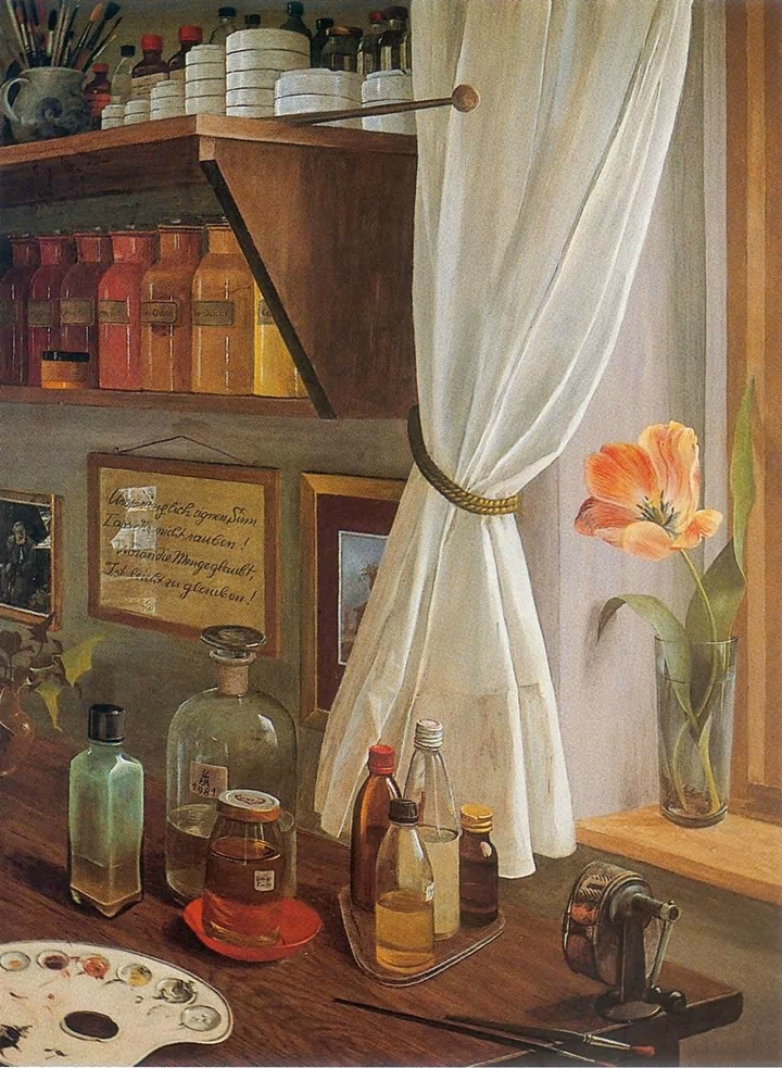 Stephen Darbishire 1940 | British Interiors and Landscape painter Stephen Darbishire 1940 | British Interiors and Landscape painter