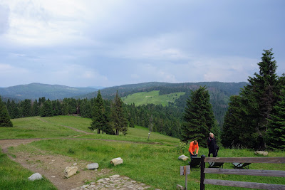 Hala Długa tuż po burzy nad Turbaczem