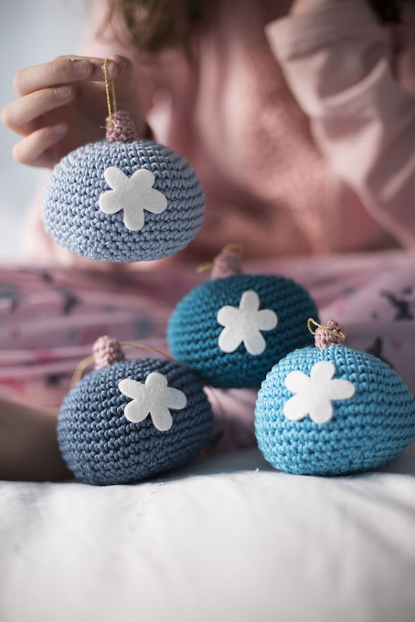 bolas de ganchillo