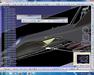 F-18 hornet in catia V5 for final project | Matt Produce