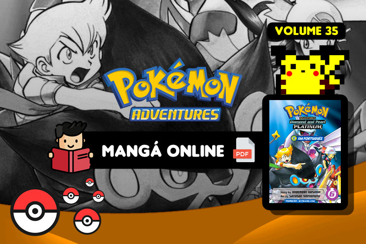 ◓ Mangá: Pokémon Adventures (Pokémon Special)  Volume 46 Completo  [Capítulo 480 ao 488] PT BR (Saga Black & White)