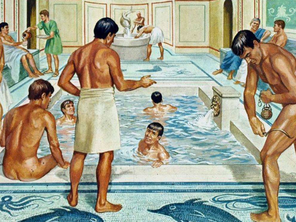 Europeans Bathed only Once a Year. ...took centuries to catch on in Europe,...