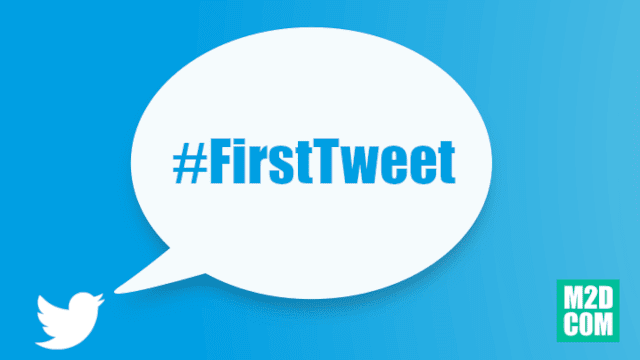 #firsttweet