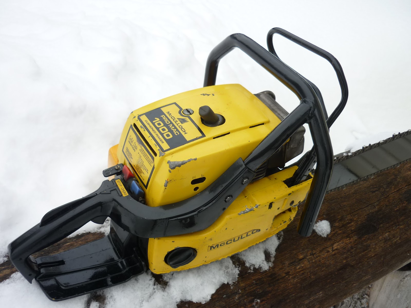 Vintage Chainsaw Collection Mcculloch Group Of Saws
