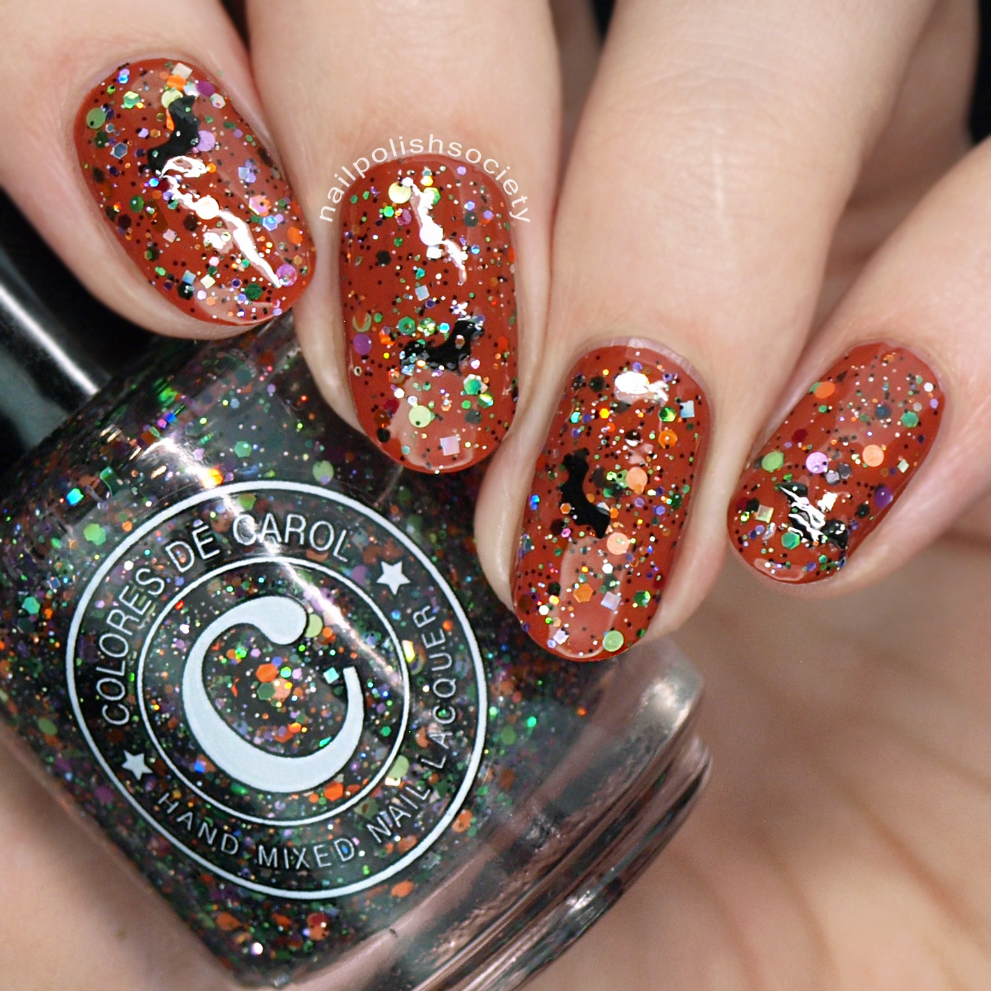 Nail Polish Society Colores De Carol Halloween Birthday Duo 2018