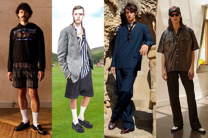 Loafers + white socks Loafers + white socks