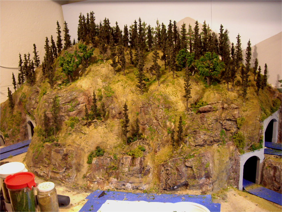 Layout Scenery Part I Mountain Terrain TY'S MODEL RAILROAD