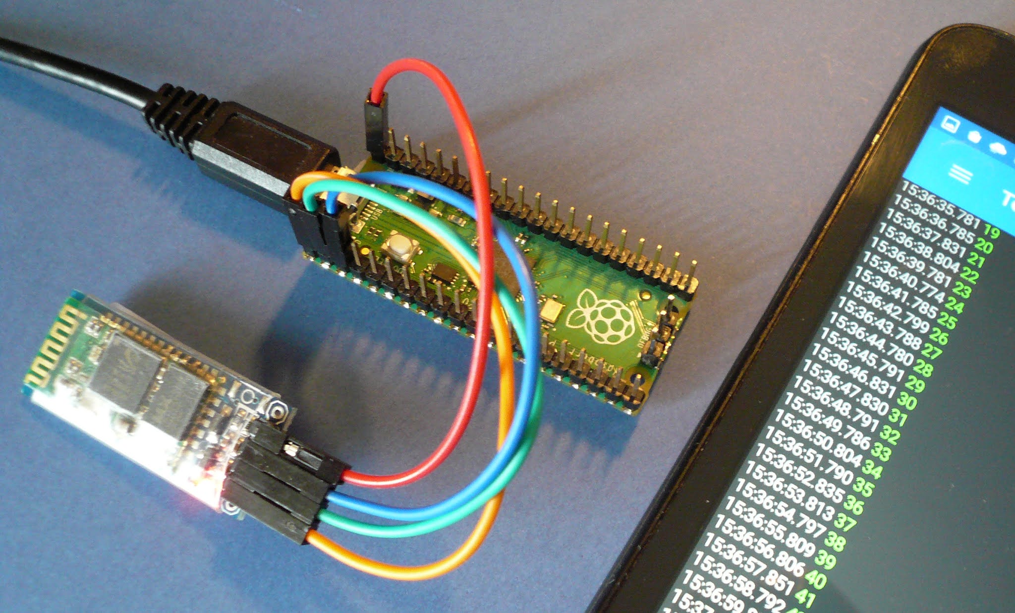 Tutoriel basique d'usage du module bluetooth HC-06 avec Arduino.