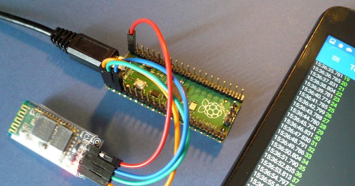 Électronique en amateur: Module Bluetooth HC-06 et Raspberry Pi Pico