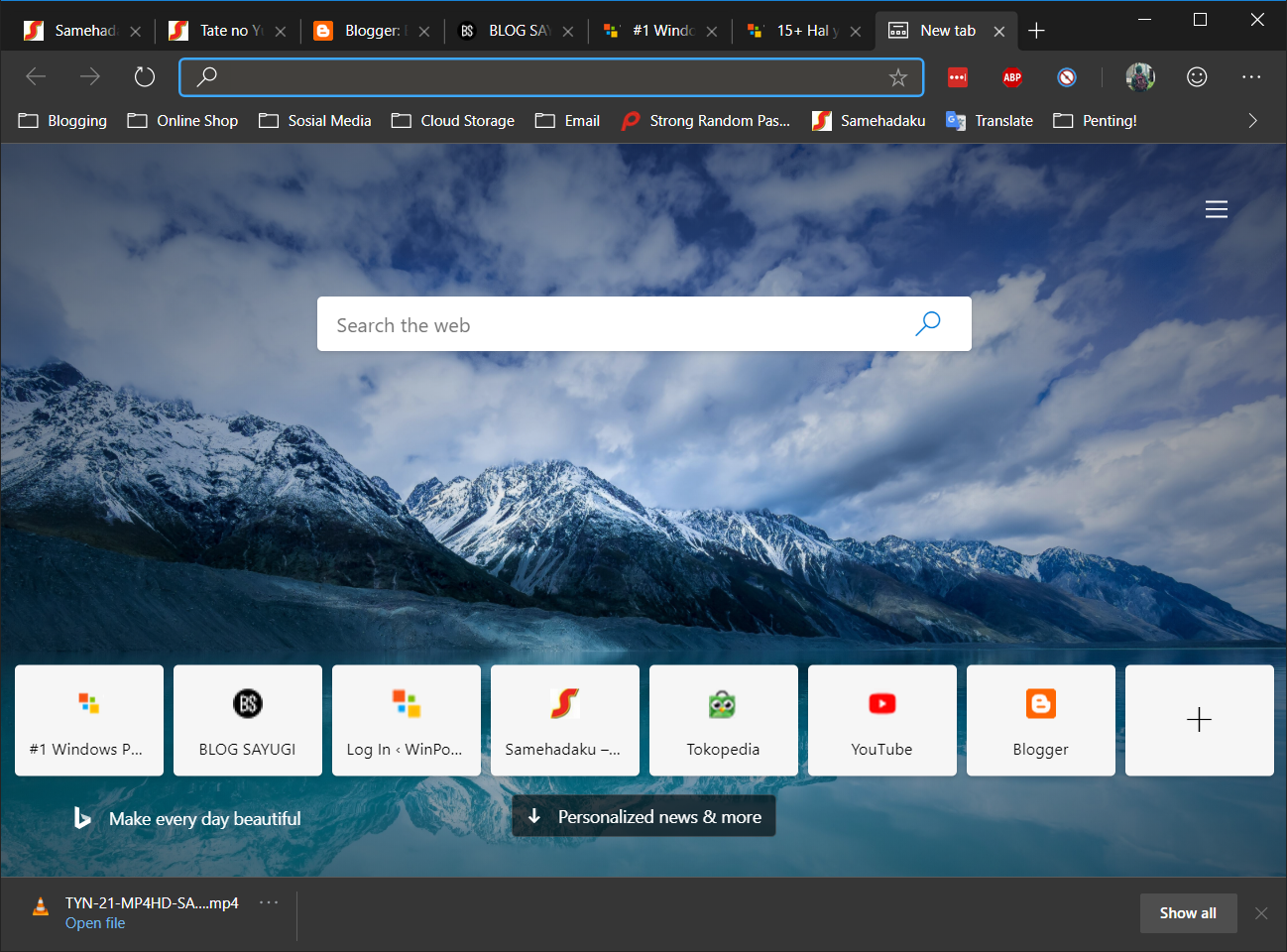 Apa itu microsoft edge teknoid
