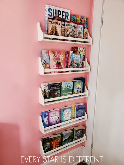 A Minimalist Montessori Preteen Girl's Library