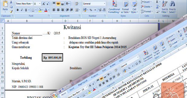 Contoh Sk Dan Kwitansi Lpj Kegiatan Ppdb 20152016 Format