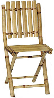 kursi bambu sederhana