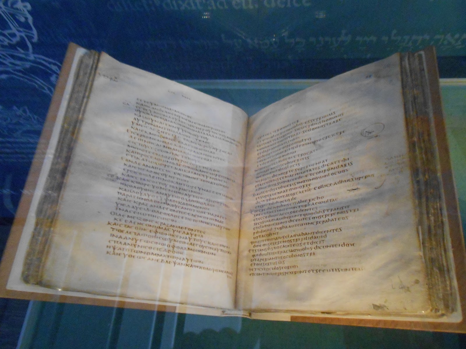 Evangelical Textual Criticism: Codex Bezae on Display Now