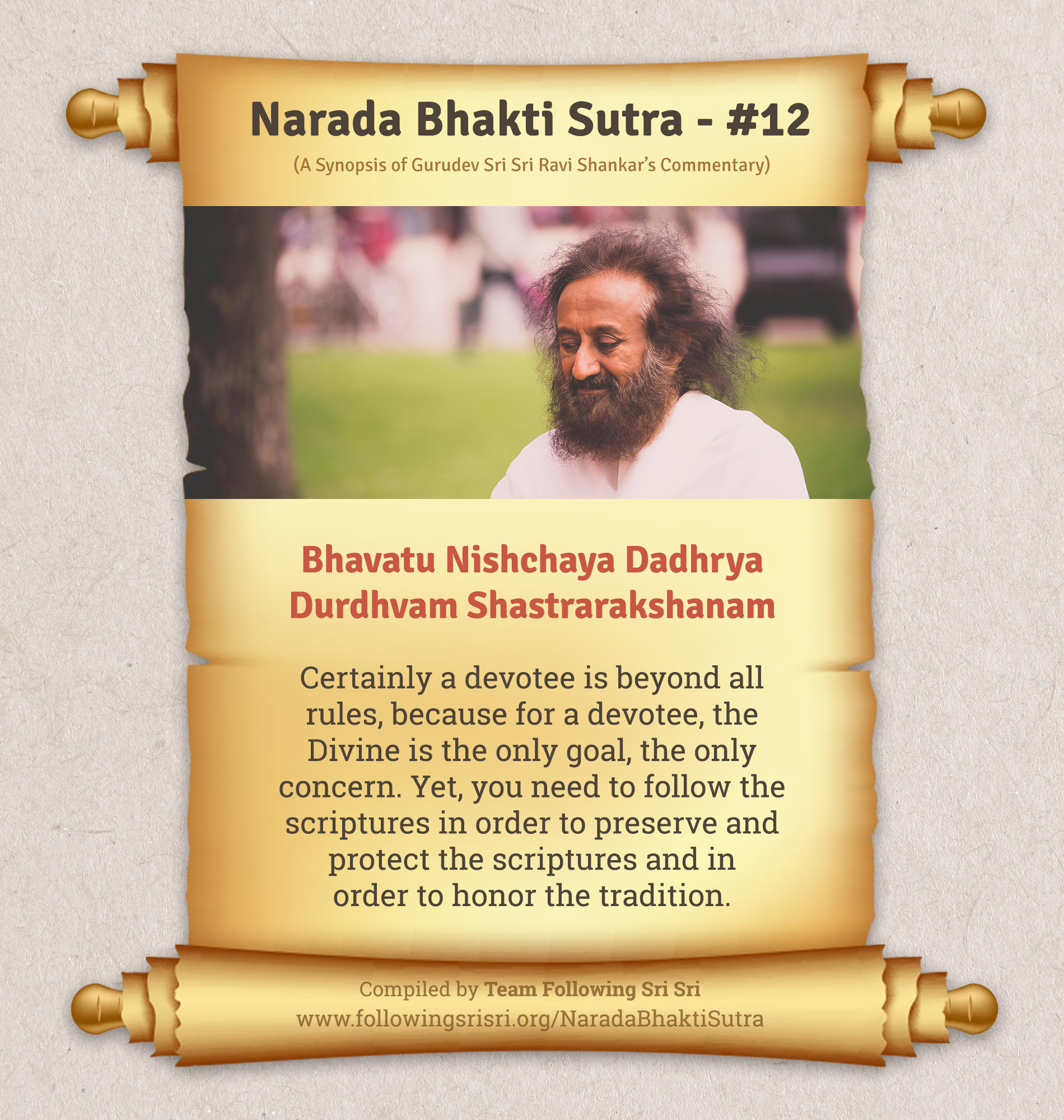 Narada Bhakti Sutras - Sutra 12