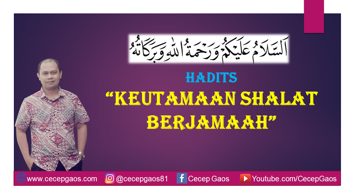 Materi Pembelajaran Hadits tentang &quot;Keutamaan Shalat